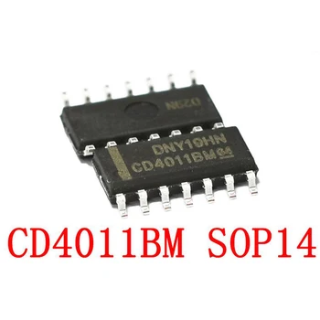 10-20PCS CD4011BM SOP14 CD4011B CD4011 4011 SOP-14 SMD Novo e Original IC Chipset