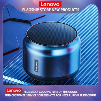 100% Original Lenovo K3 Portátil hi-fi Bluetooth alto-Falante sem Fio Impermeável USB Exterior Altifalante de Música Surround Bass Caixa de Mic