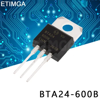 10PCS/LOT BTA24-600B BTA24-600C BTA24-600BW BTA24-600CW A-220 Transistor BTA24600B BTA24600C BTA24600BW BTA24600CW
