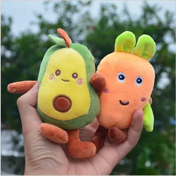1PCS de Abacate, Brinquedos de Pelúcia Recheado de Pelúcia Plantas Suave Recheio Boneca de Abacate Boneca para as Crianças Brinquedos de Presente de Natal Dia apresentam-se com 12cm