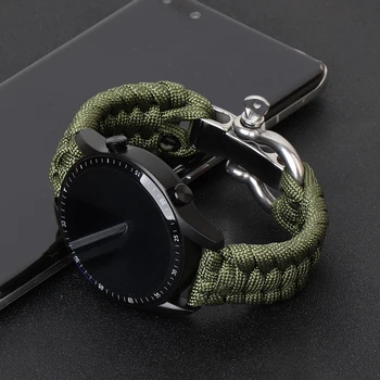 20mm 22mm Cinta de Nylon Para Amazfit Gtr Huawei de Banda GT 3 2 46/42mm Pulseira Samsung Galaxy Watch 3 4 5 Clássico 41/45 40/44mm