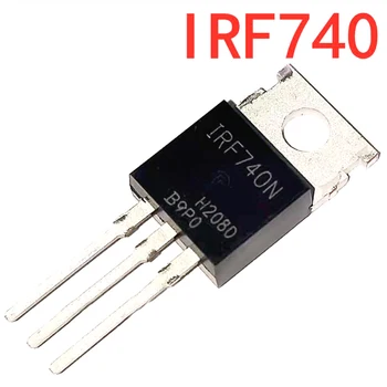 5PCS IRF740 TO220 IRF740PBF A-220 740 novo e original IC Chipset