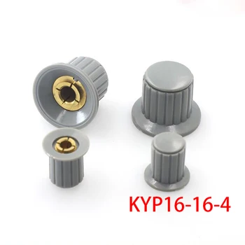 5PCS KYP16-16-4 Cinza Botão de Botão de Boné É Adequado Para WXD3-13-2W Virar Especiais Potenciômetro de Botão