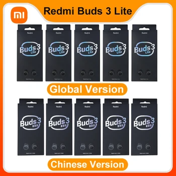6/10/20pcs Xiaomi Redmi Gomos 3 Lite TWS Bluetooth 5.2 Fones de ouvido Ture Fones de ouvido sem Fio Juventude Edition Esporte Fones de ouvido Em Stock