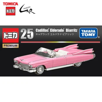 A Takara Tomy Tomica Modelo de Brinquedo da Caixa Negra do Carro Premium TP25 Cadillac Eldorado Biarritz Fundido Veículo