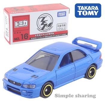 A Takara Tomy Tomica Modelo de Evento Exclusivo Fundido Modelo de Carro Nº 16 SUBARU WRX TypeRA IST