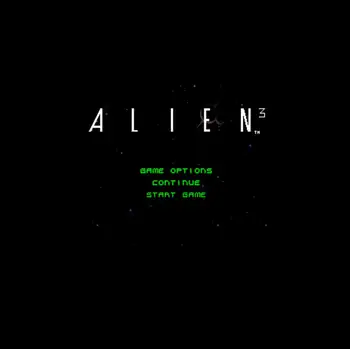 Alien 3 NTSC Versão De 16 Bits 46 Pin Grande de cor Cinza Jogo de cartas Para EUA Jogadores