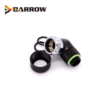 BARROW 90 Graus OD12mm/OD14mm/OD16mm Rígido Tubo Rotativo de ajuste de Mão de Encaixe de Compressão G1/4