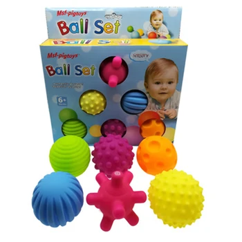 Bebê De Brinquedo Bola Desenvolver Infantil Tátil Sentidos Brinquedo Toque De Bola Crianças Brinquedos De Bebê Formação Bola De Massagem Bola Macia De 0 A 12 Meses