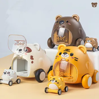 Carros para os Meninos de 1 Ano de Idade Anime Estilo de Brinquedos Educativos para Crianças Interativo Montessori de Brinquedos para as Crianças Crianças dos desenhos animados de Carro