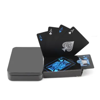 Cartas de Poker Nova PVC Transparente de Jogar Poker Cartões de Plástico Cristal à Prova de Água, Impermeável Jogos Wareable Ware Resis