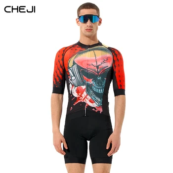 cheji 2022 verão masculina da nova camisa de ciclismo top + 5 bolsos de alta qualidade