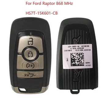 CN018123 Para a Ford Raptor 868 MHz Original Smart Key FOB 4 Botão de Número de Peça HS7T-15K601-CB Com o Raptor Logotipo