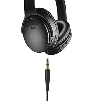 Compatível com Bose Quiet Comfort 25 QC25 QC35 SoundTrue OE2 OE2i AE2 AE2i Fones de ouvido de 2,5 mm para 3,5 mm Cabo