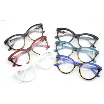 CP068 Moda Floral Armações de Óculos CP Injeção de Plástico Óculos Olho de Gato vidros Ópticos