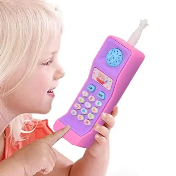 Crianças De Telefone Da Máquina De Telefone Celular De Brinquedo, Aprendizagem De Máquina De Ponto De Leitura Elétrica Estudo De Música Vocal Educacional Dom Educação Brinquedos