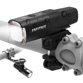 Enfitnix Navi800 Luz de Bicicleta Smart Moto Led Farol Recarregável USB Ciclismo Frente da Lâmpada da Lanterna elétrica do Suporte de Montagem de Acessórios