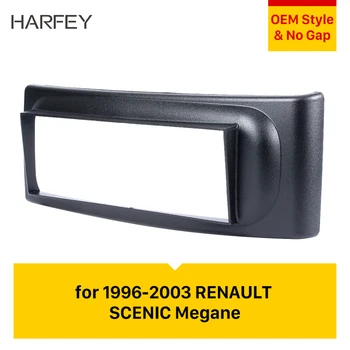 Harfey Para 1996 1997-2003 RENAULT SCENIC Megane No Traço Kit de Montagem Adaptador de Auto Estéreo Instalar o DVD Moldura 1 DIN de som do Carro da Fáscia