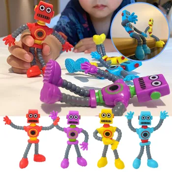 Inquietações Brinquedos Criativos Fio Robô Torcida E Deformada Constante Mudança Boneca Divertido De Descompressão Complicado Crianças Brinquedo De Presente De Natal 2022