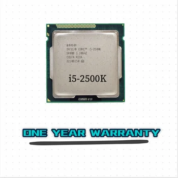 Intel i5 2500K Quad-Core de 3.3 GHz LGA 1155 Processador com TDP de 95W 6MB de Cache Com Gráficos de alta definição i5-2500k área de Trabalho do CPU