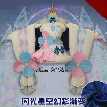Irelia H Loja Limited Edition 2020 Tóquio Magical Girl Miku Cosplay Traje lindo vestido de peles feminino