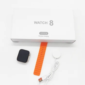 IWO Smart Watch Ultra Homens Mulheres de Chamada Bluetooth NFC Heartrate de Oxigênio no Sangue de Monitoramento de Esportes Smartwatch para ios Android