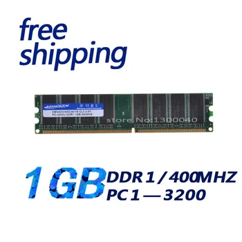 KEMBONA Nova Marca Ram DDR1 400 pc3200 1GB de memória DIMM suportam ddr 333 pc2700 vida frete grátis