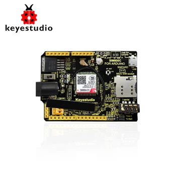 Keyestudio SIM800C GPRS GSM Escudo Com Antena para o Arduino UNO R3 & Mega 2560