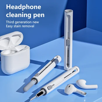 Kit de limpeza para Airpods Pro 3 2 1 Fones de ouvido Caneta de Limpeza da Escova de Fones de ouvido Bluetooth Limpeza da caixa de Ferramentas para o iPhone Xiaomi Huawei