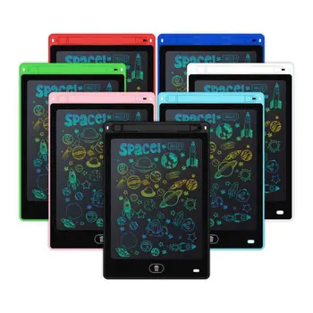 LCD Tablet de Desenho de Mágica para Crianças Blackboard Desenho Digital Eletrônico da Placa do painel de Escrita com Caneta de 4,4 polegadas
