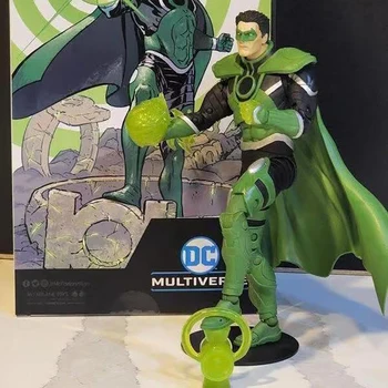 McFarlane DC Lanterna Verde Vinil Boneca modelos de Figuras Justiça Aliança Luz Verde do Corpo de 17cm Brinquedo das Crianças Presentes Recolher Brinquedos