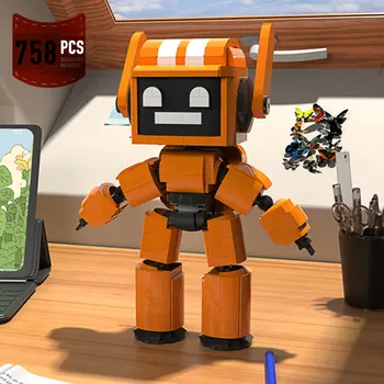 MOC K-VRC Amor-Morte-Robot Blocos de Construção Criatividade Animação Inteligente Futuro Robô com Tijolos Modelo Construtor de Brinquedos para Crianças