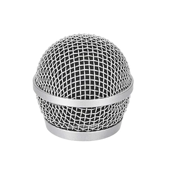 Nova Bola da Cabeça de Malha Microfone Grelha para Shure PG58 PG48 Microfones e Acessórios de Reposição