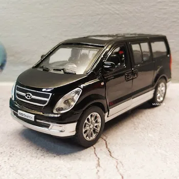 Novo 1:32 Hyundai STAREX Alma de Liga de Favoritos Modelo de Carro Diecasts de Som e luz de Carros de Brinquedo de Criança Brinquedos Para as Crianças Presentes Brinquedo de Menino