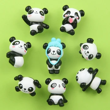 Panda Ímã De Geladeira Decoração De Parede Foto Mensagem Adesivo Quarto De Lembrança Decoração Definir