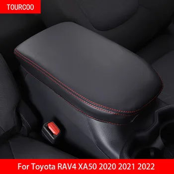 Para Toyota RAV4 XA50 2020 2021 2022 Carro do Centro de apoio de Braço Tampa da Caixa de Armazenamento de Almofada Protetor de Modificação acessórios