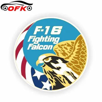 Popular Acessórios do Carro de Combate F16 Falcon PVC Adesivo Decalque Estilo de 10,5 CM*10,5 CENTÍMETROS