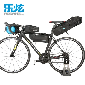 ROSWHEEL ATAQUE SÉRIE Completa impermeável, nylon sacos de Bicicleta Bicicleta de cabeça frontal do tubo saco de Cauda sela sacos de Bicicleta cestos