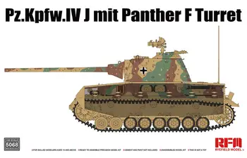 RYEFIELD RM-5068 Pz.Kpfw.IV J mit Panther F Torre kit modelo