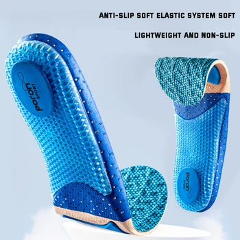 Silicone Ortopédicos, Palmilhas para Sapatos Elástica de Alta Esporte Shockabsorbing Palmilha para Pés Apoio do Arco Plantar Fasciitis Sola do Sapato