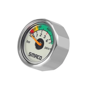 SMACO M10 Mergulho Equipamento de Mergulho Pônei Mini Garrafa de Oxigênio Cilindro de Mergulho Equipamento Medidor de Pressão
