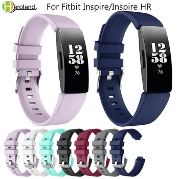 smart watchbands Para Fitbit Inspirar/Inspire RH controlador de Atividade Banda de Silicone de Esportes Substituição da Pulseira, Bracelete de Acessórios