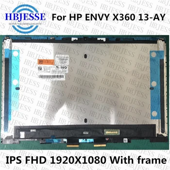 Teste bem para HP ENVY X360 13-AY 13-ay0455ng LCD LED tela de toque (conversor digital conjunto da tela com moldura) L52358-J31