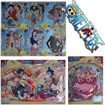 Uma Peça Ur Cp Hot Stamping Coleção Flash Cartão De Monkey D. Luffy, Roronoa Zoro Portgas D Ace Personagens De Anime Brinquedo De Presente De Aniversário