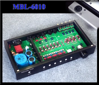 Weiliang de Áudio Clone Mbl6010d Completo equilibrada pré-Amplificador com Controle Remoto Versão