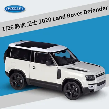 WELLY Diecast 1:26 Carro 2020 Land Rover Defender Clássico Veículo SUV Liga de Metal de carros de Brinquedo, um Modelo de Carro Para Crianças Presente Coleção